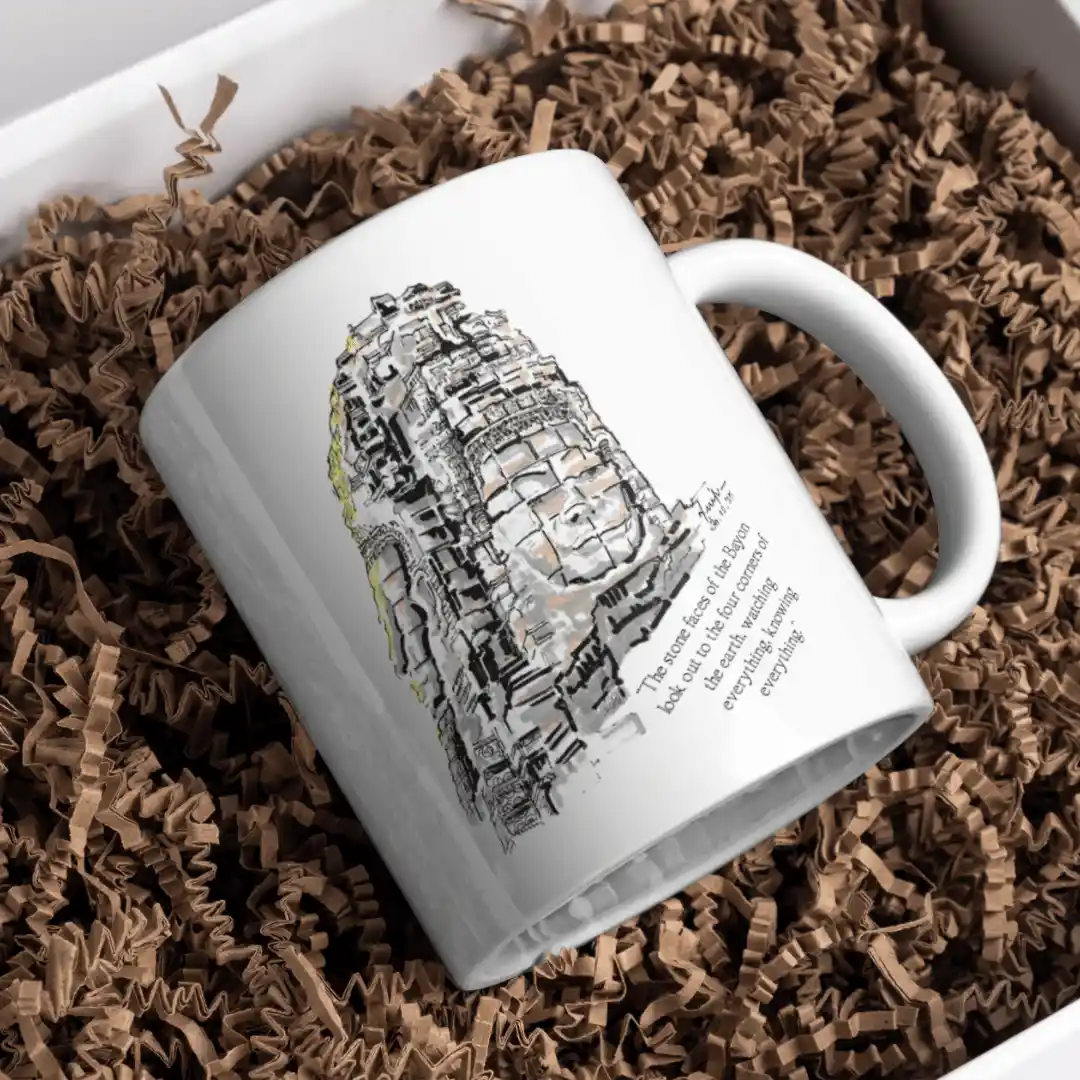 bayon-cambodia — Mugs