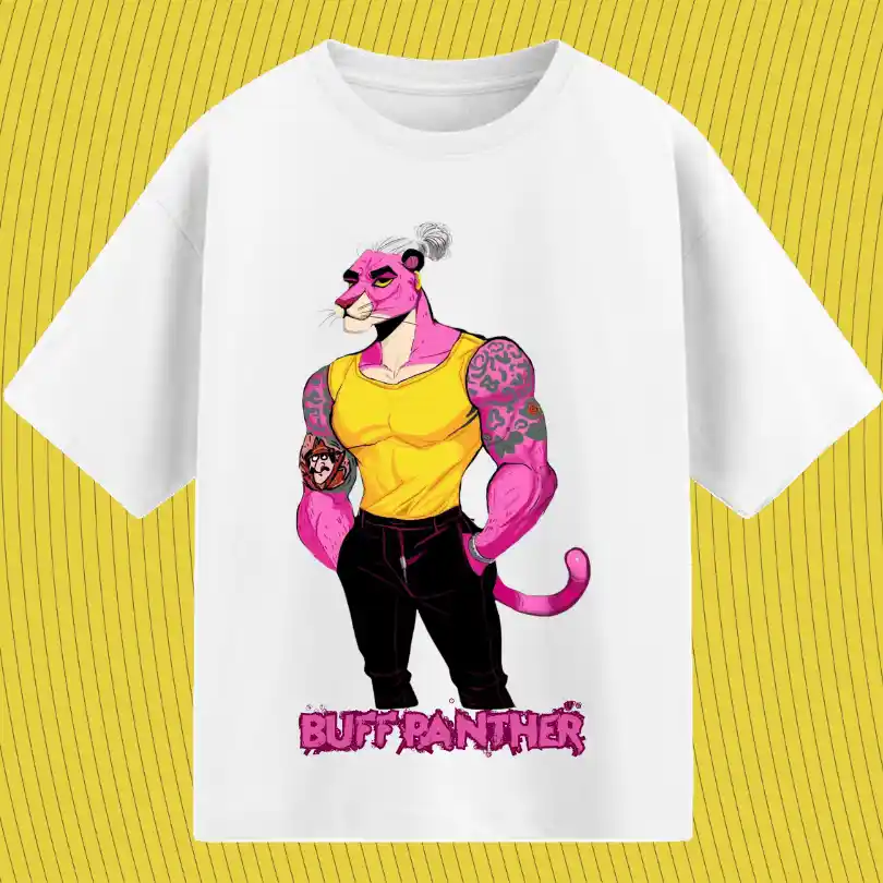 buff panther — Oversized T-Shirts