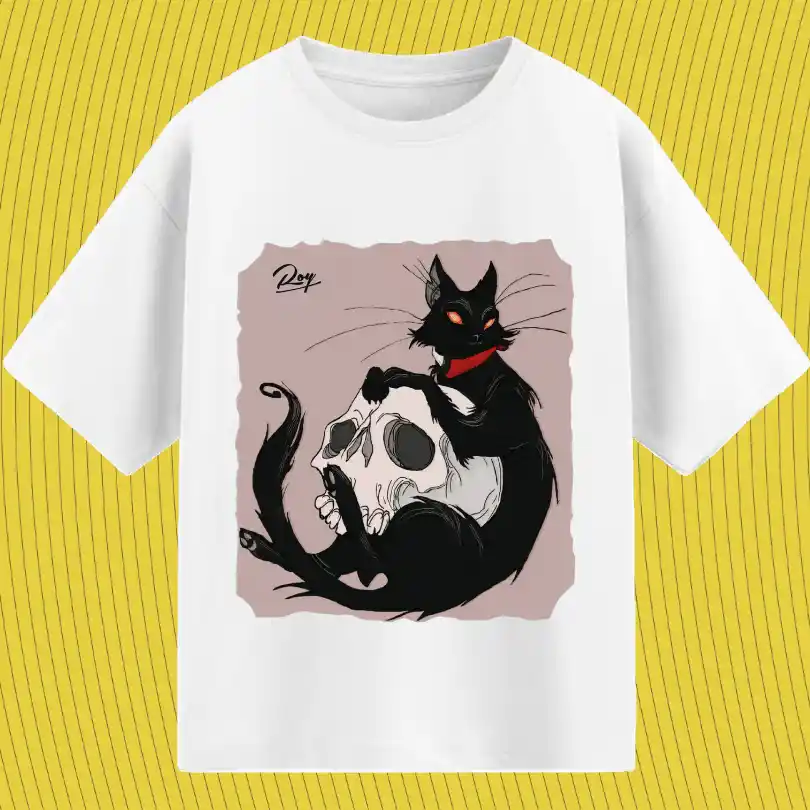 cat black magic — Oversized T-Shirts
