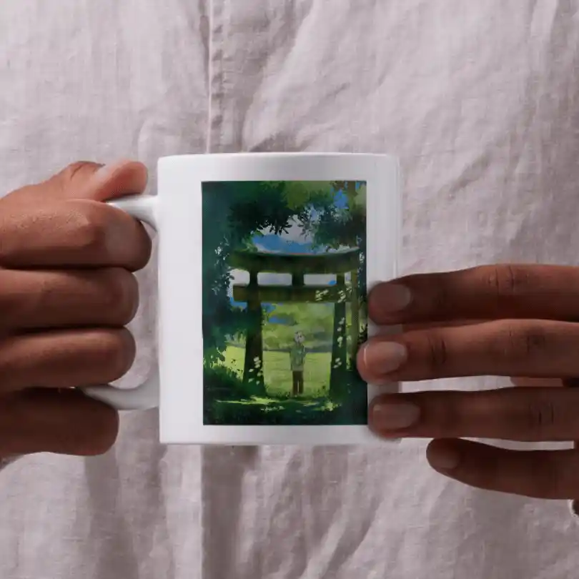 gin in a forest gateway — Mugs