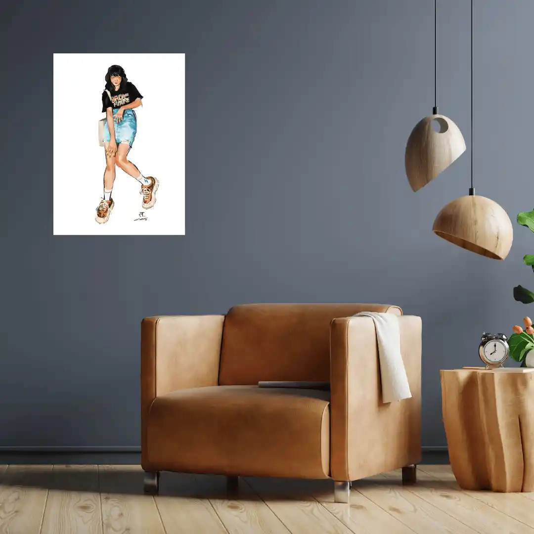 girl next door — Poster Art Prints
