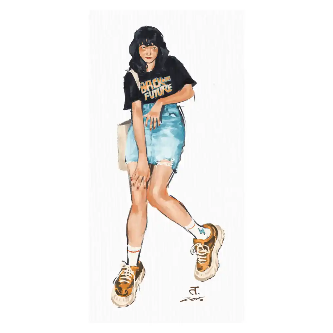 girl next door — Canvas Art Prints