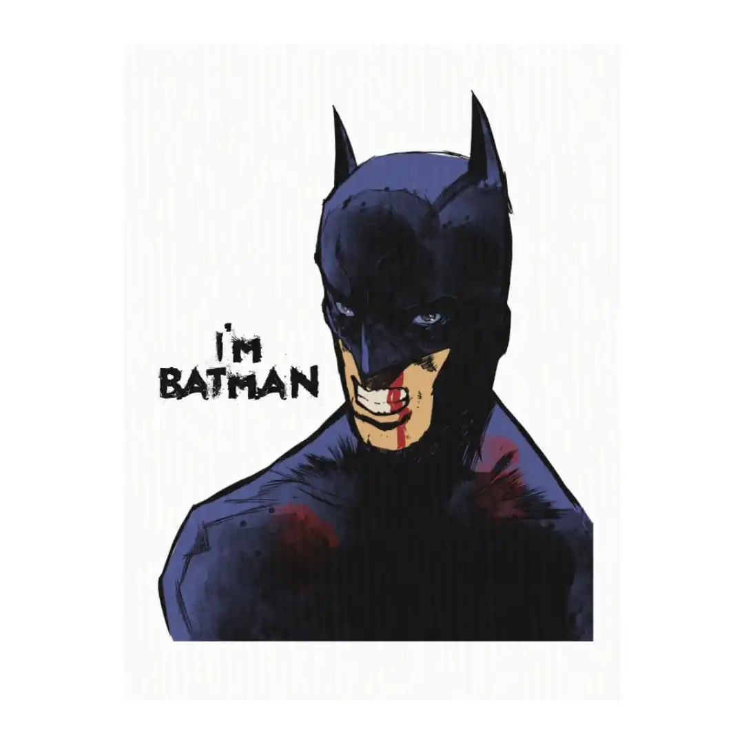 i'm batman — Canvas Art Prints
