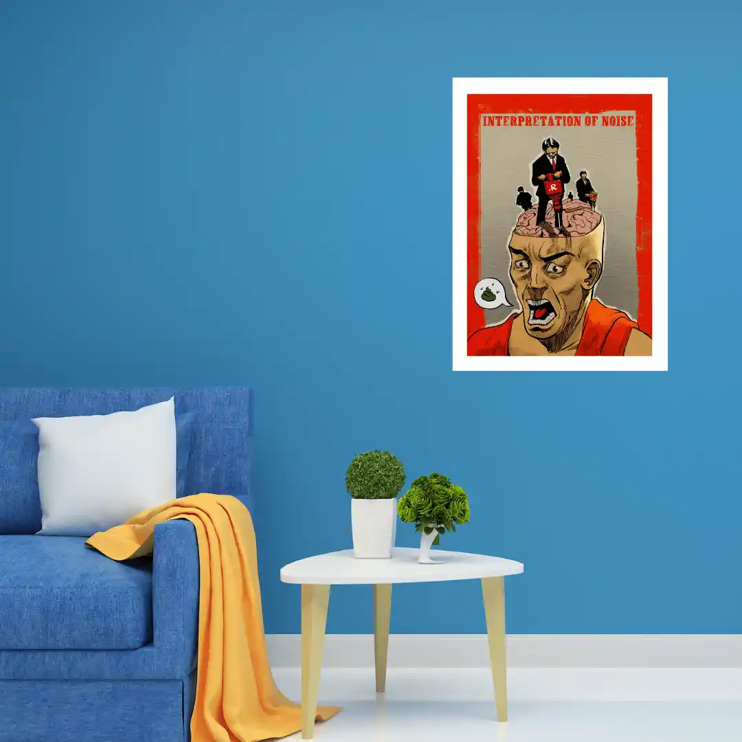 interpretation of noise — Poster Art Prints