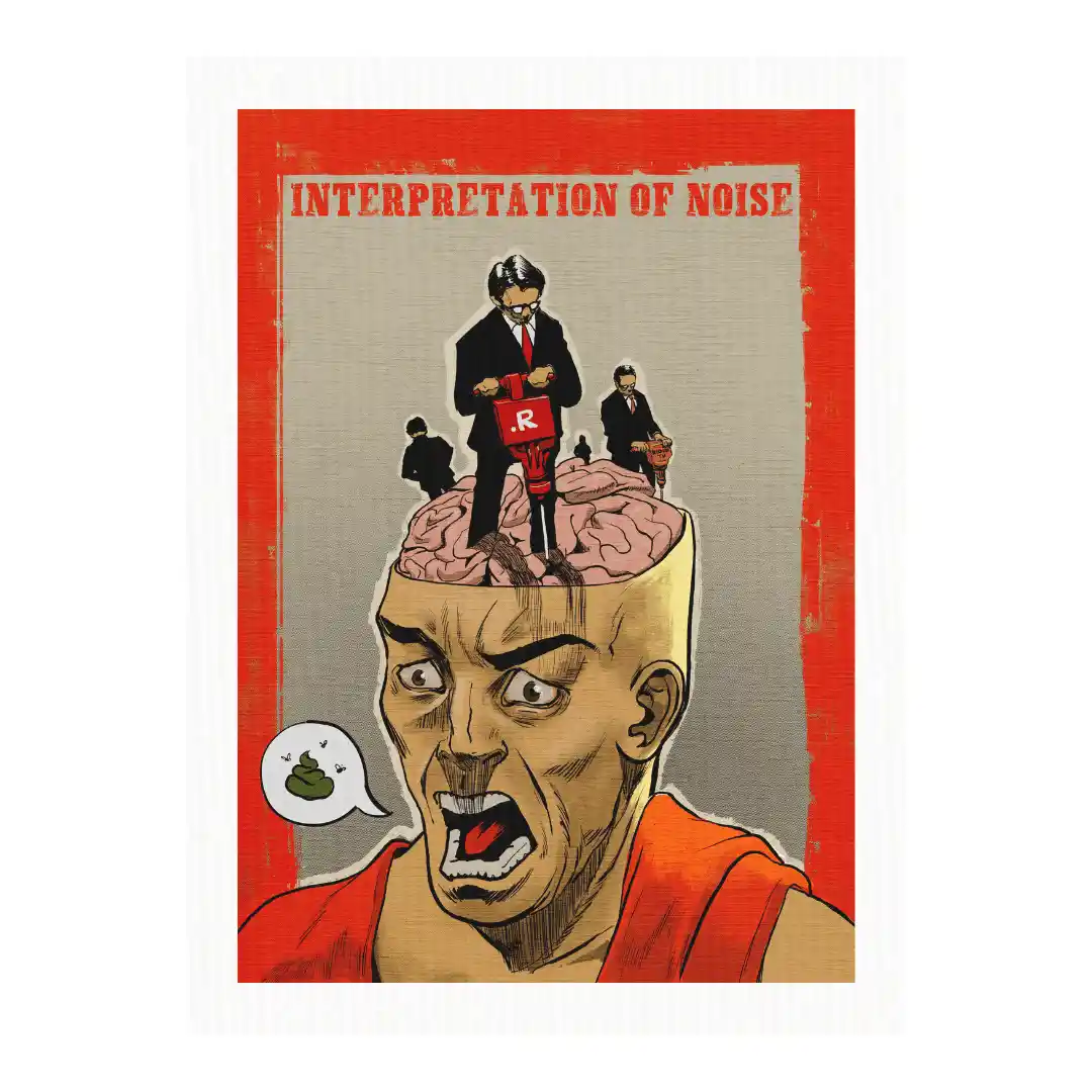 interpretation of noise — Canvas Art Prints