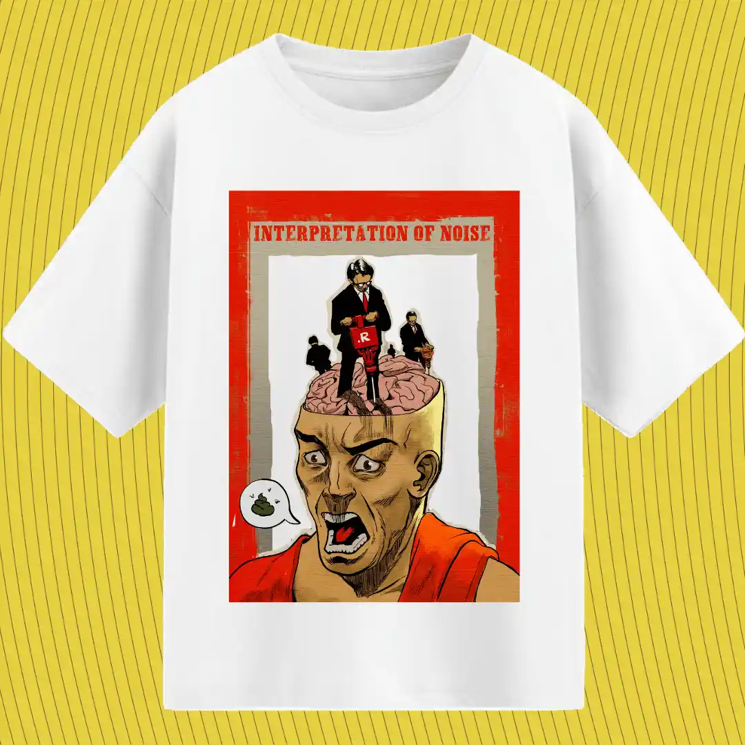 interpretation of noise — Oversized T-Shirts