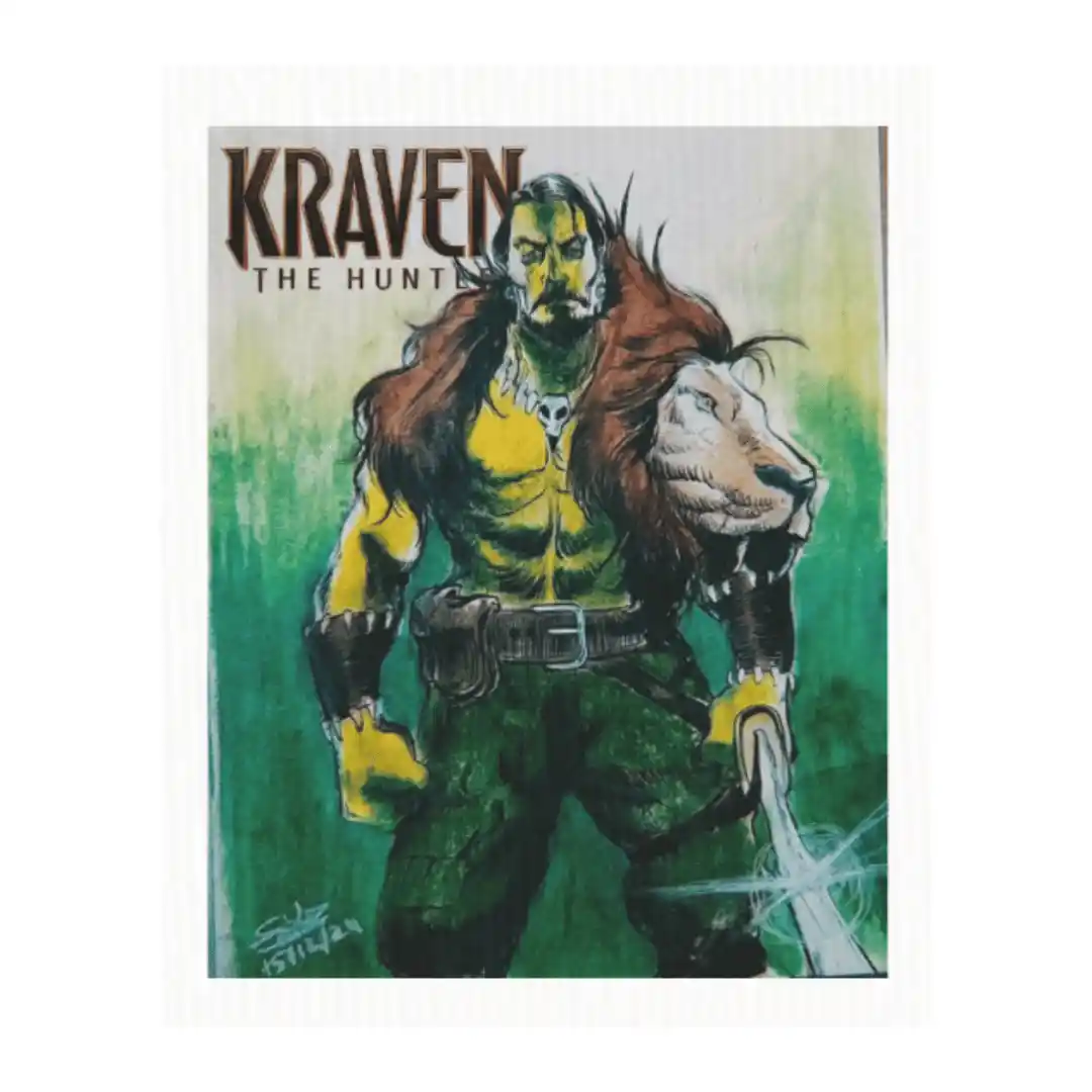 kraven the hunter — Canvas Art Prints