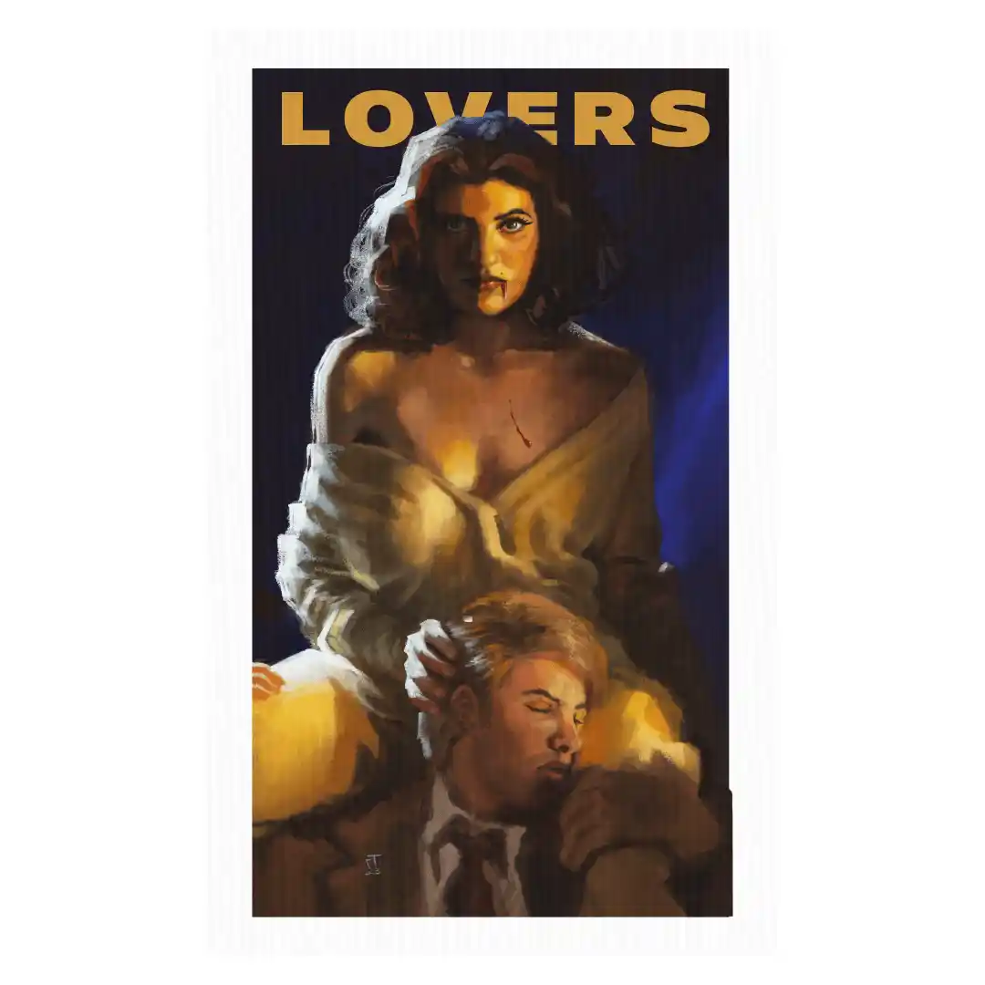lovers — Canvas Art Prints