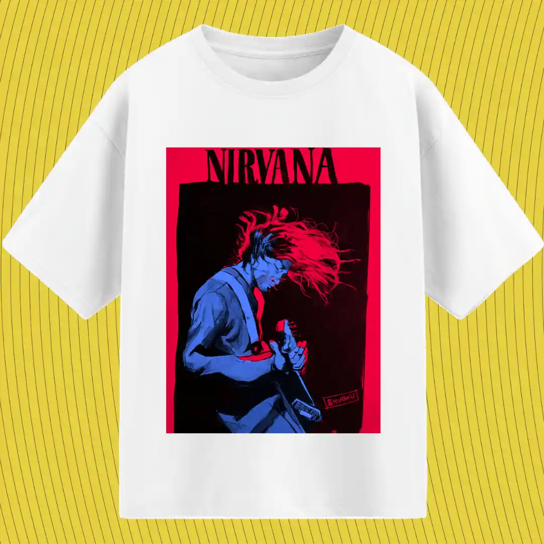 nirvana — Oversized T-Shirts