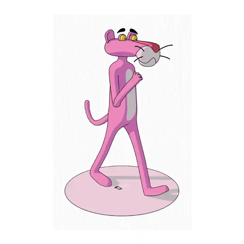 pink panther — Canvas Art Prints