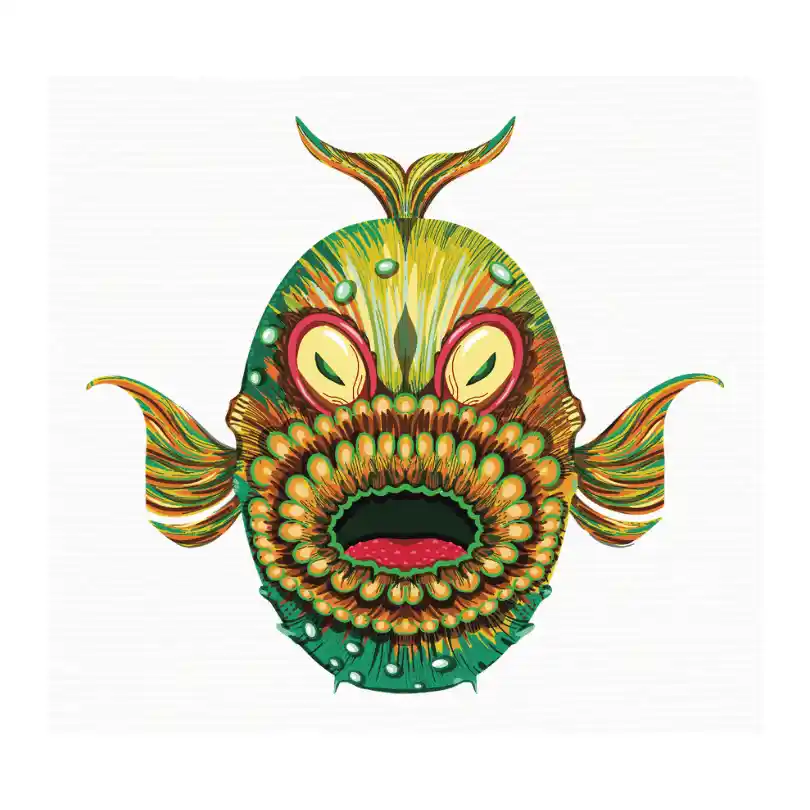 piranha.webp — Canvas Art Prints