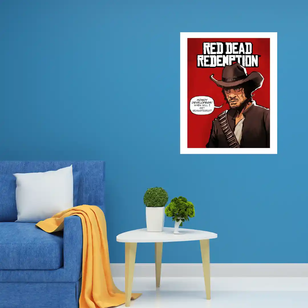 red dead redemption — Poster Art Prints