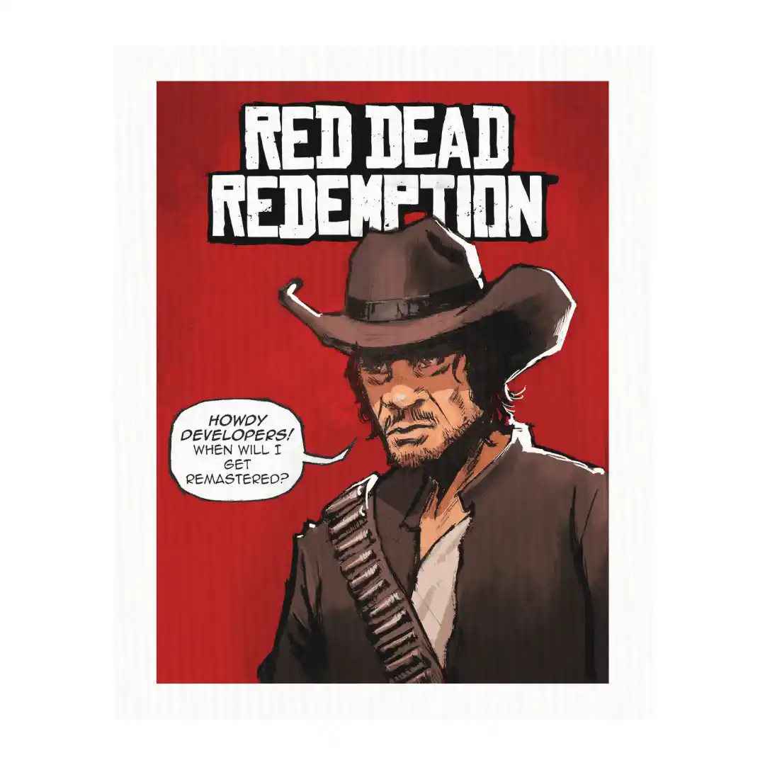 red dead redemption — Canvas Art Prints
