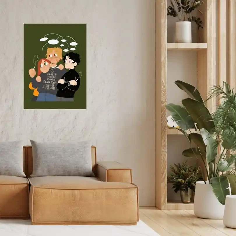 sassy trio — Poster Art Prints