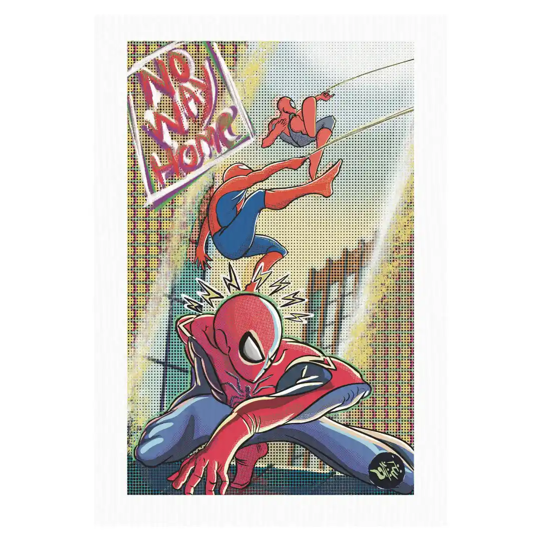 spidey trifecta — Canvas Art Prints