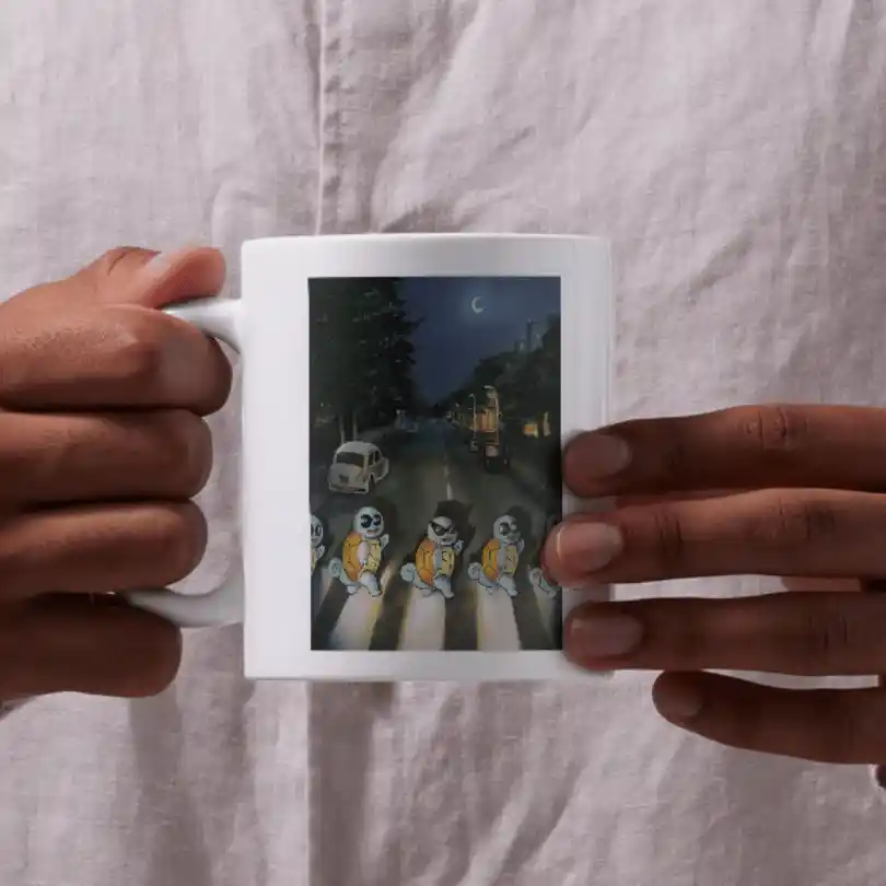 squirtles beatles tribute — Mugs