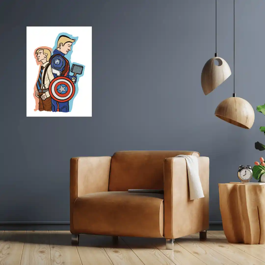 steve rogers — Poster Art Prints