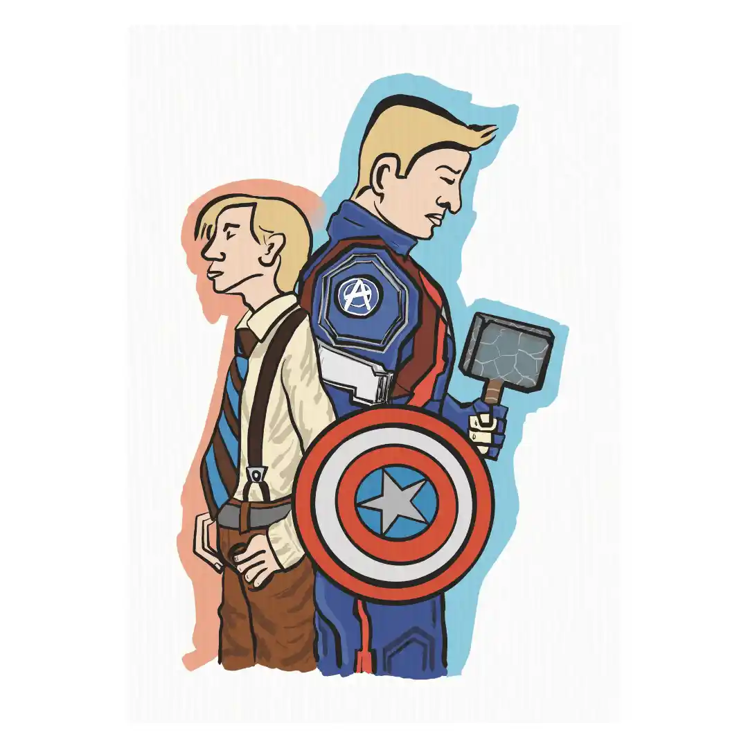 steve rogers — Canvas Art Prints
