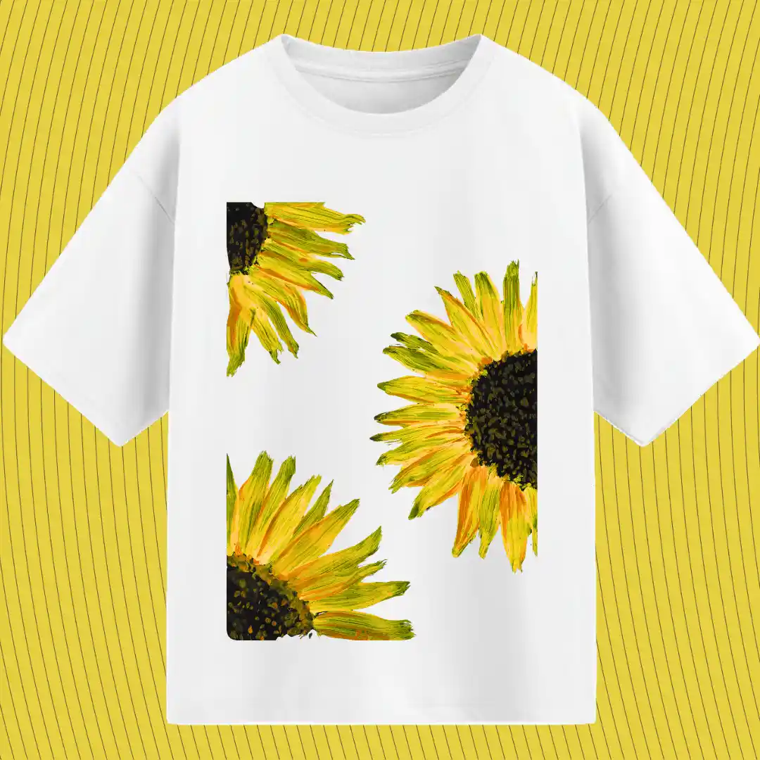 sunflowers — Oversized T-Shirts