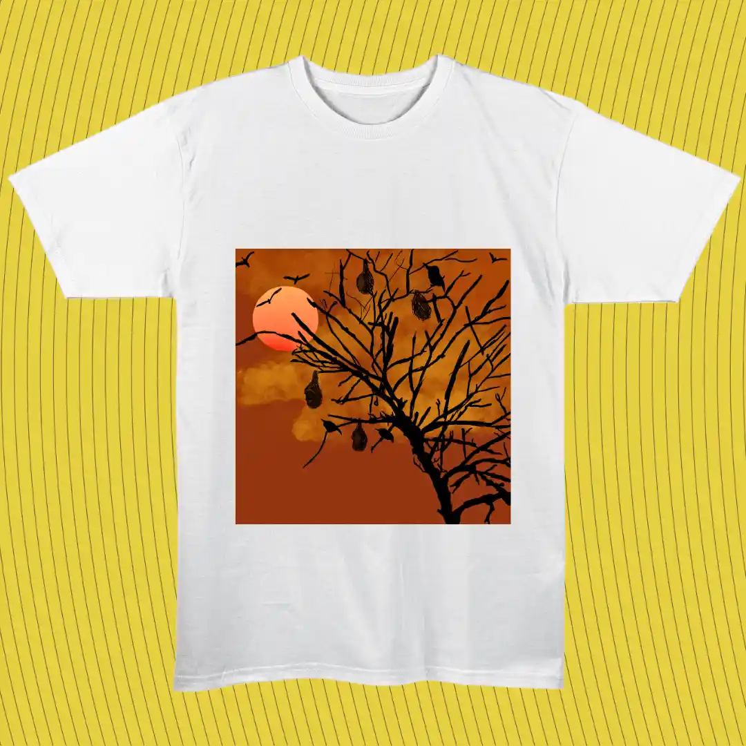 sunset tree — T-Shirts