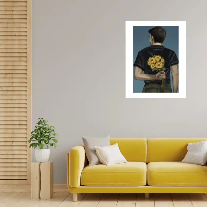 surprise flowers — Poster Art Prints