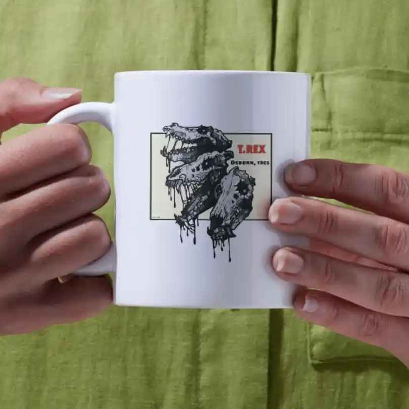 t-rex trio — Mugs