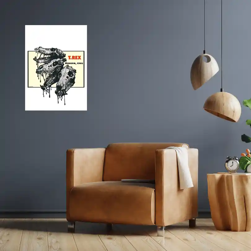 t-rex trio — Poster Art Prints