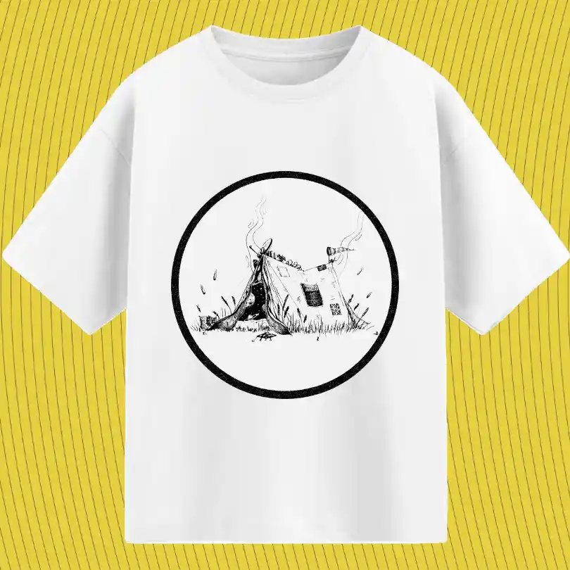scratch ninja — Oversized T-Shirts