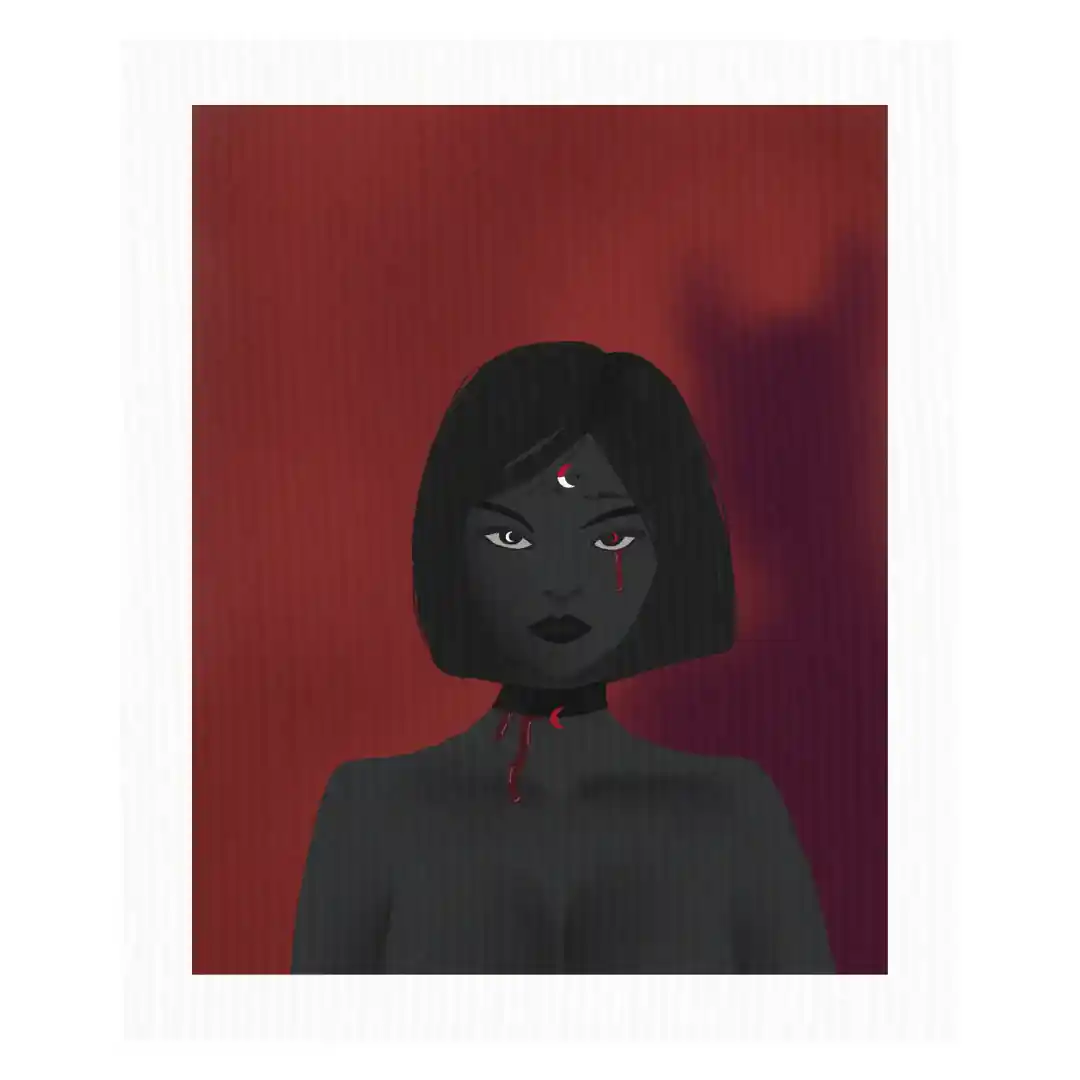 the devil in I — Canvas Art Prints