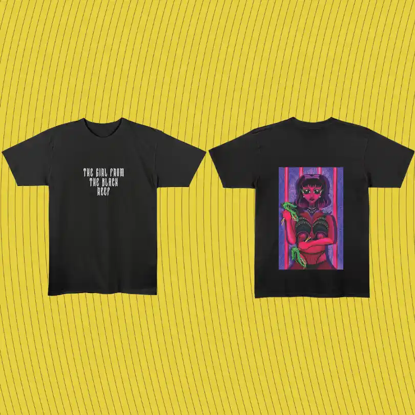 the-girl-from-the-black-reef.webp — T-Shirts