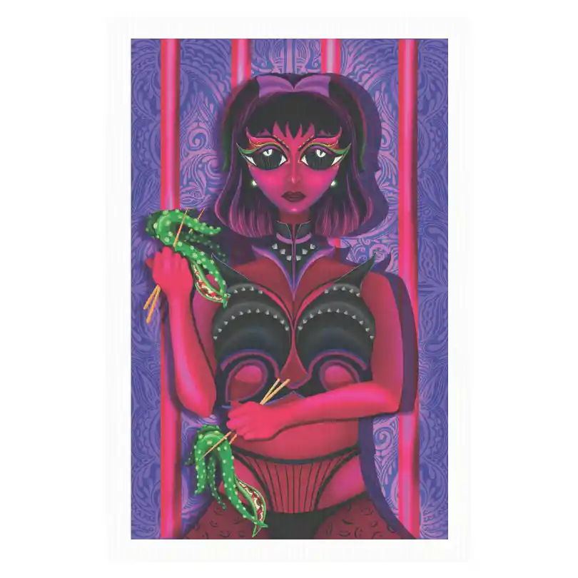 the-girl-from-the-black-reef.webp — Canvas Art Prints