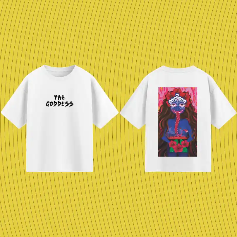 the-goddess.webp — Oversized T-Shirts