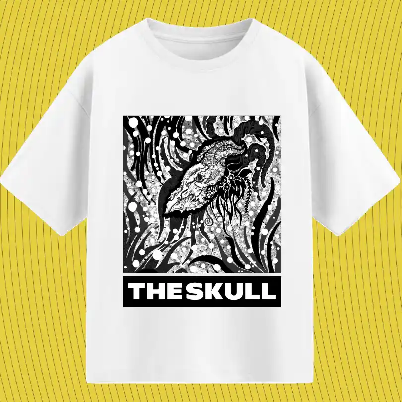 the-skull.webp — Oversized T-Shirts