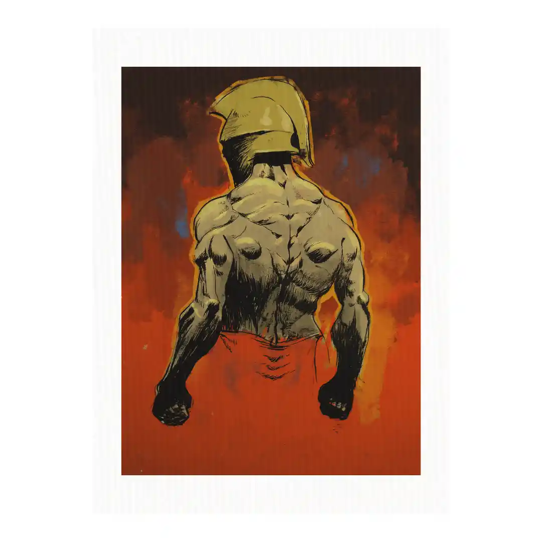 this is sparta — Canvas Art Prints