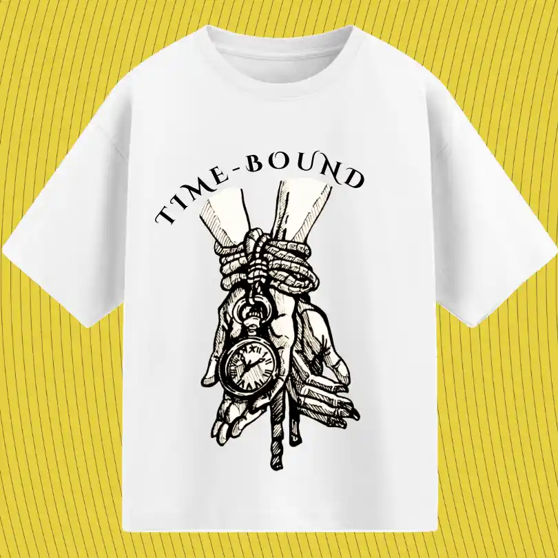 time tied — Oversized T-Shirts