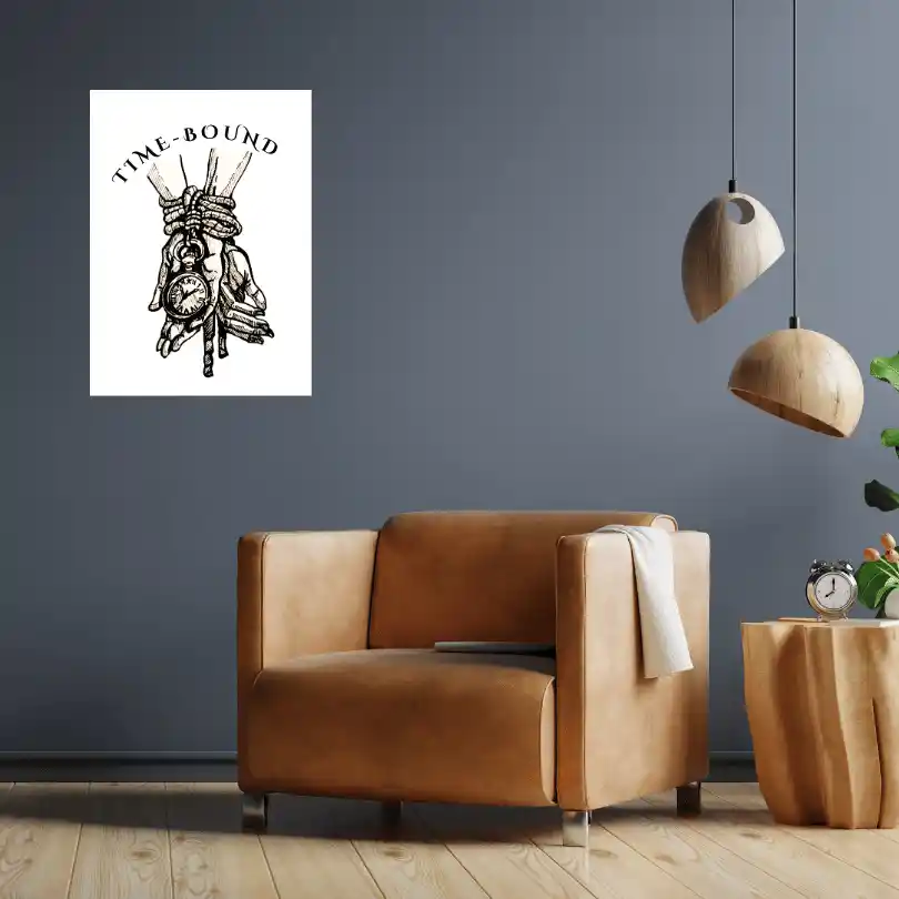 time tied — Poster Art Prints