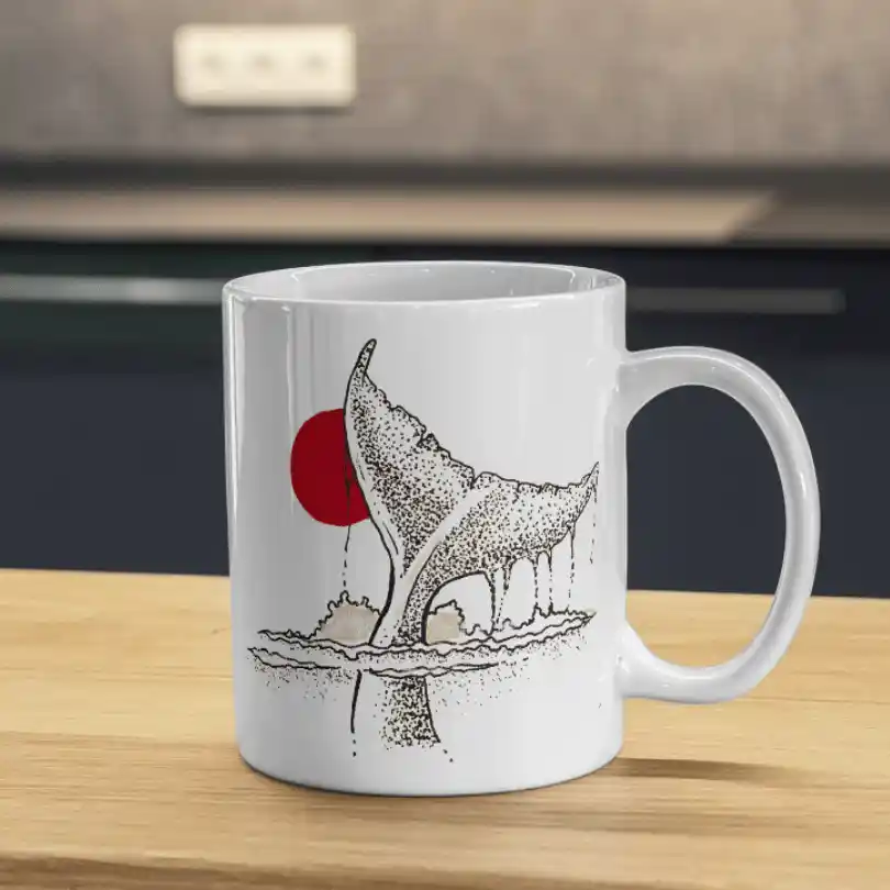 whale breach — Mugs