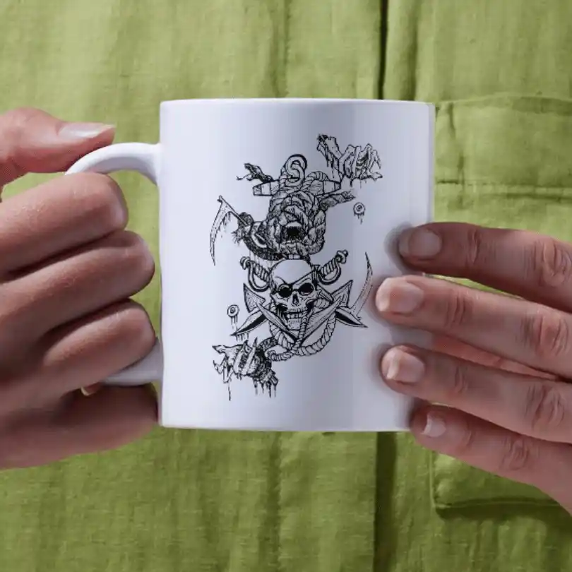 yer a pirrate — Mugs