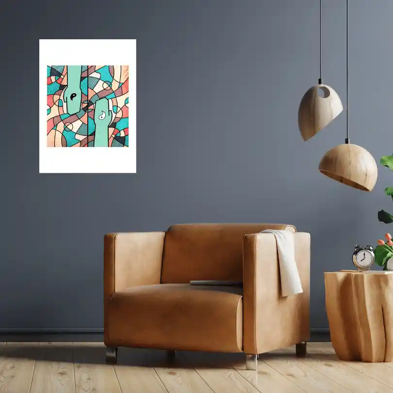 yin yang — Poster Art Prints